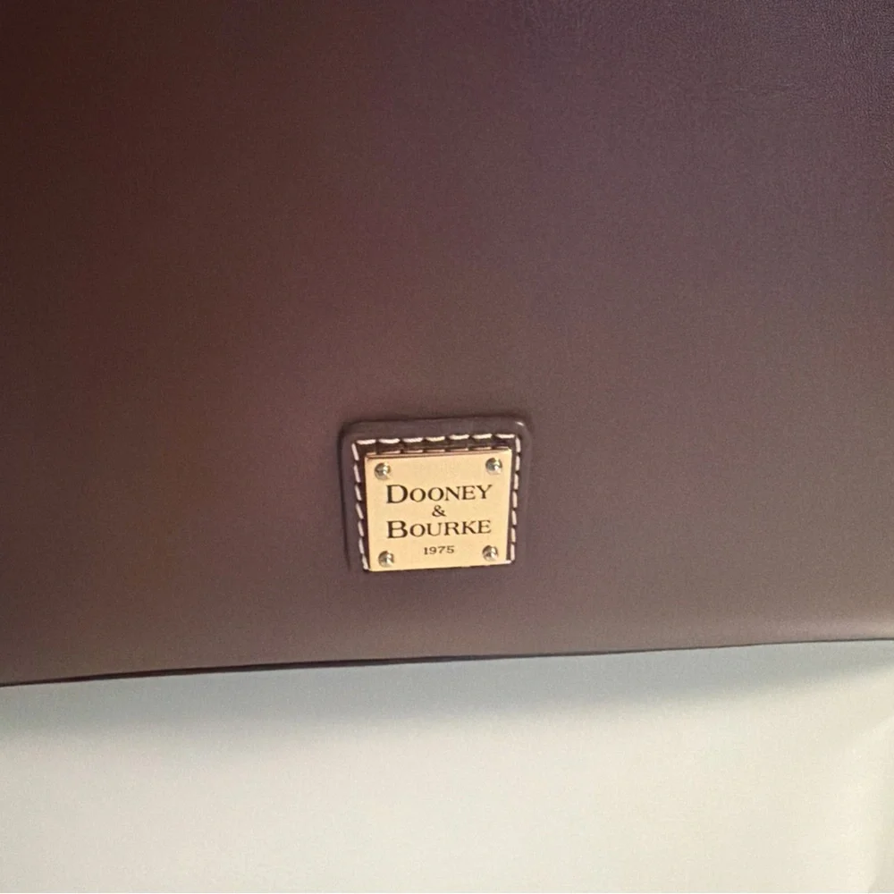 Dooney & Bourke Chocolate Brown Tote - Picture 2 of 11